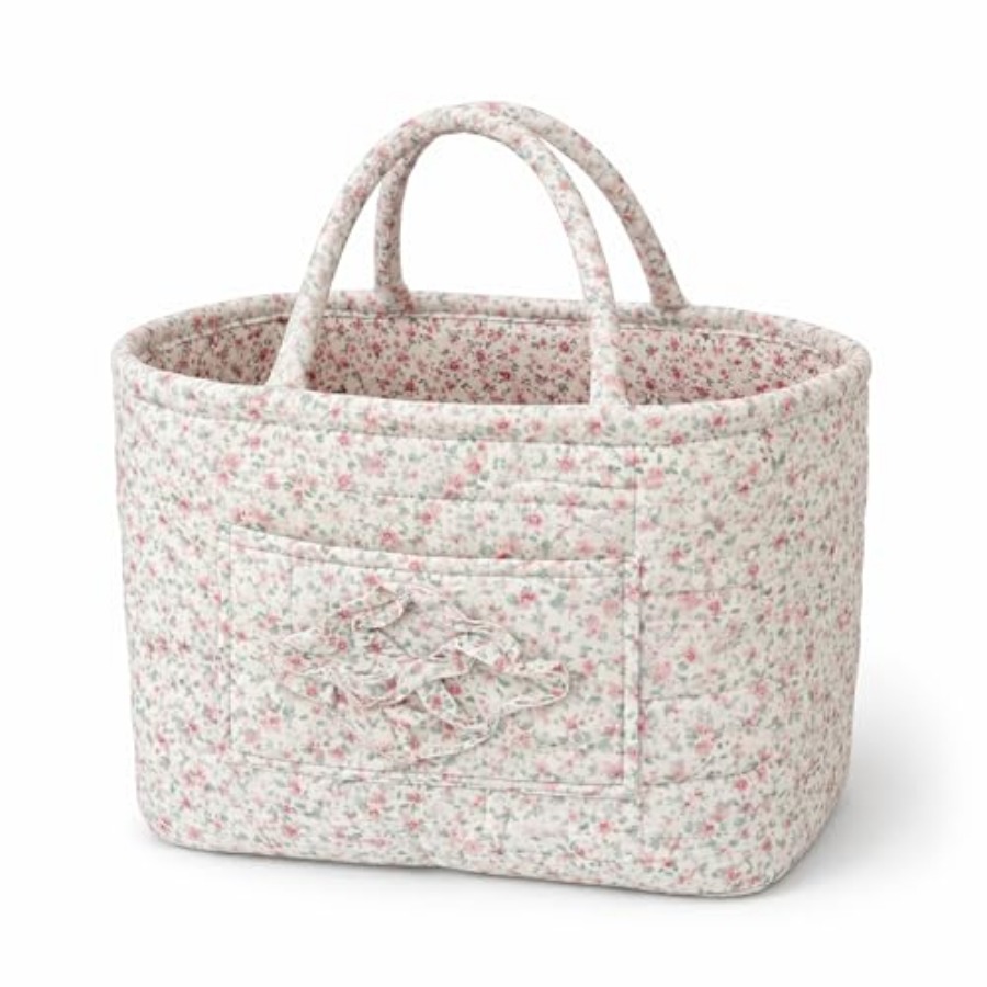 Storage Basket Fabric - Car Storage Basket, Quilted Fabric Storage