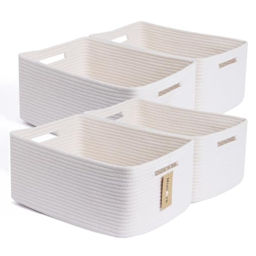Baby Nursery Storage - Large Storage Baskets for Organizing Closet