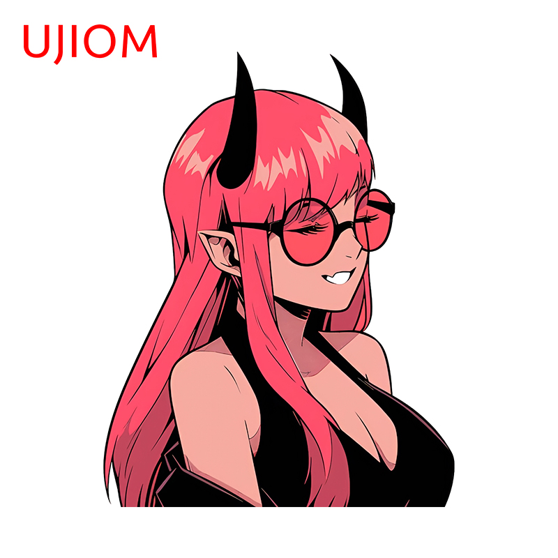 Baby Nursery Wallpaper Girl - UJIOM Devil Girl Wall Sticker Beautiful
