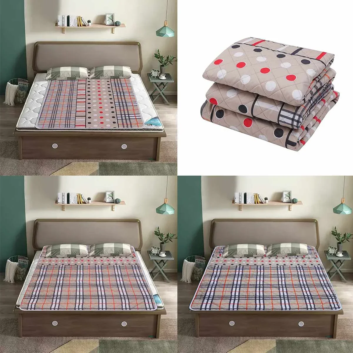 Baby Nursery Carpet - Waterproof Changing Pad Bedsheet Cover Urine
