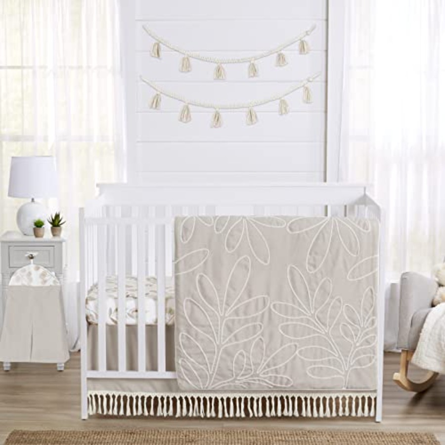 Baby Nursery Bedding - 4-Piece Baby Crib Bedding Set Woodland