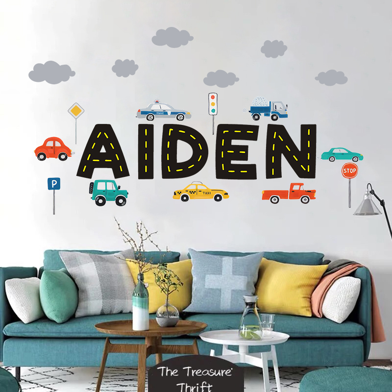 Custom Name Construction Vehic - Baby Nursery Set Furniture recensione e prezzo