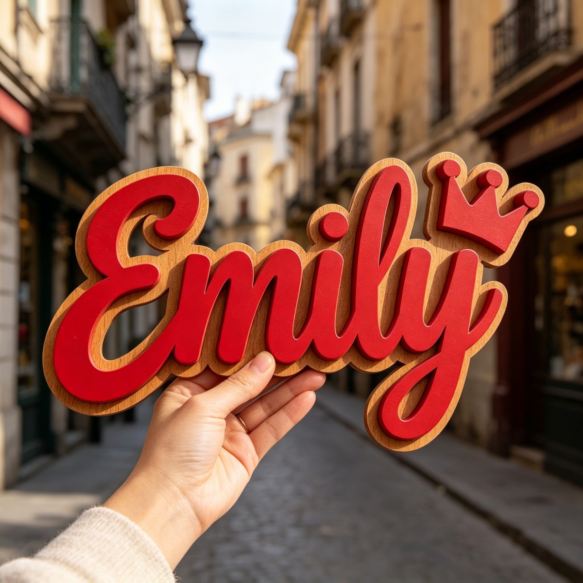 Custom Name Crown Sign Persona - Baby Nursery Diy recensione e prezzo