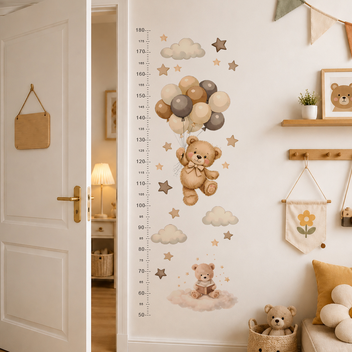 Bohemia Cute Bear Height Chart - Baby Nursery Set Furniture recensione e prezzo