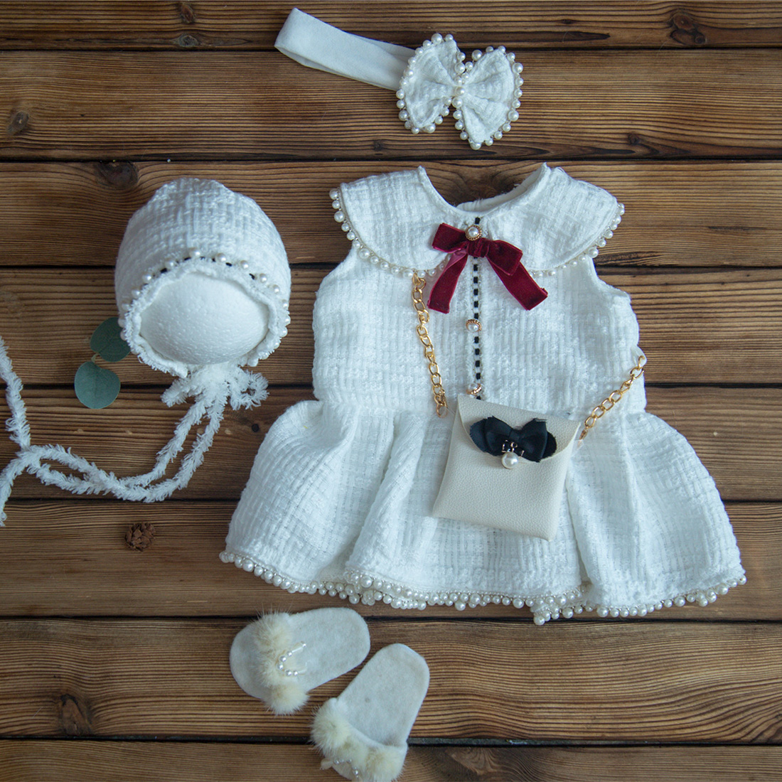 Newborn Sewing Girl Dress Soft - Baby Nursery Set recensione e prezzo