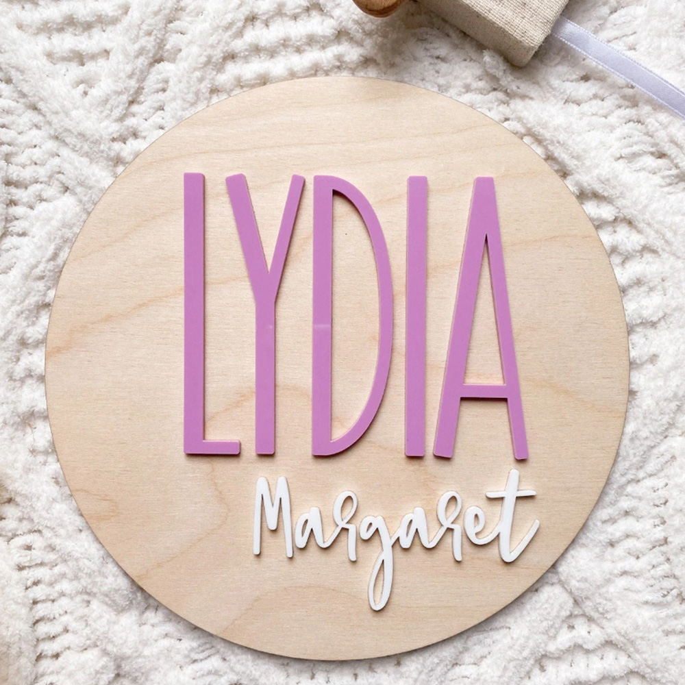 Personalised Birth Announcemen - Baby Nursery Usa recensione e prezzo