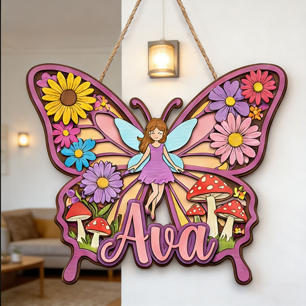 Custom Magical Butterfly Fairy - Baby Nursery Themes Girl recensione e prezzo