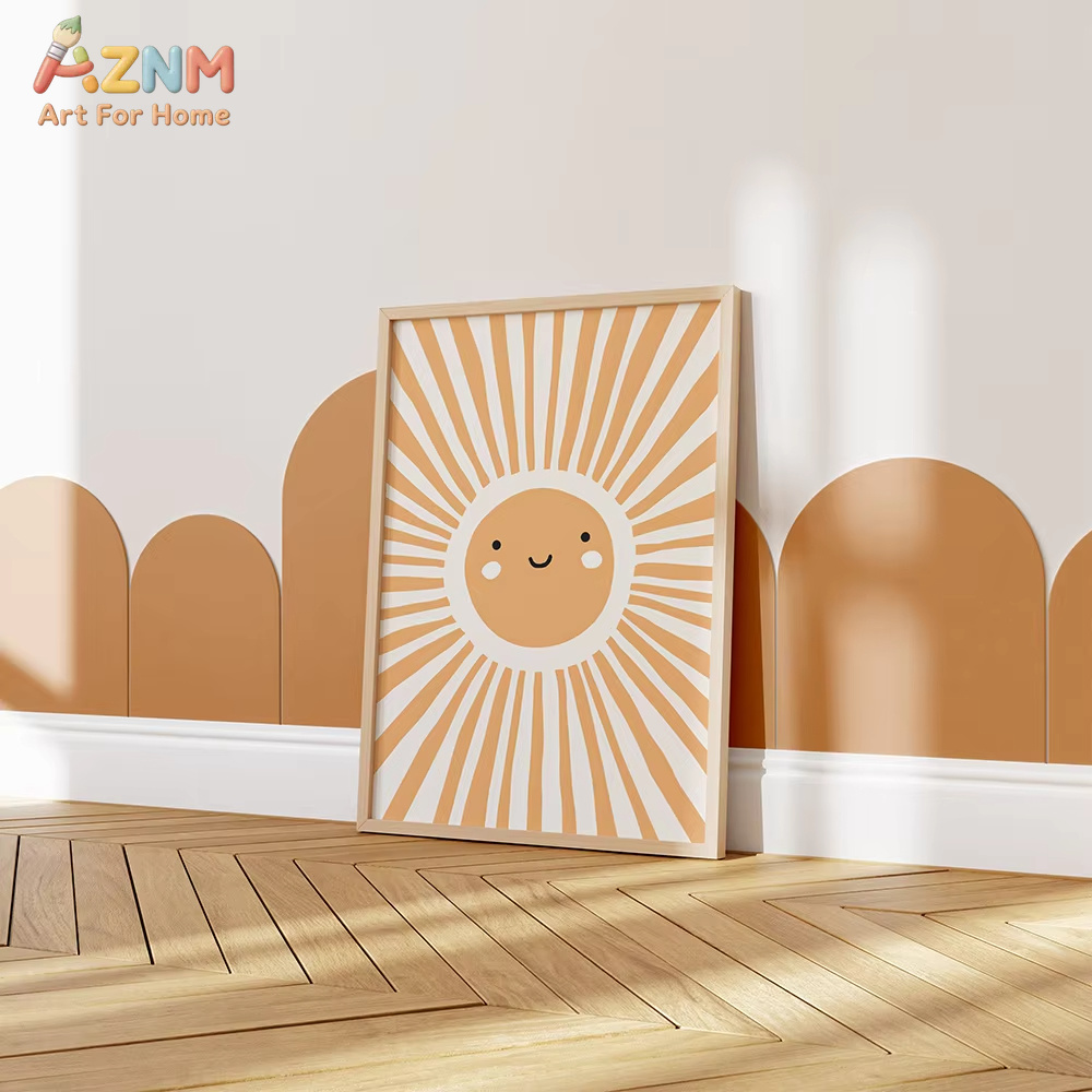 AZNM Boho Neutral Sun Flower R - Baby Nursery Neutral recensione e prezzo