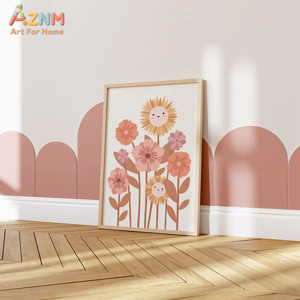 AZNM Boho Neutral Sun Flower R - Baby Nursery Neutral recensione e prezzo