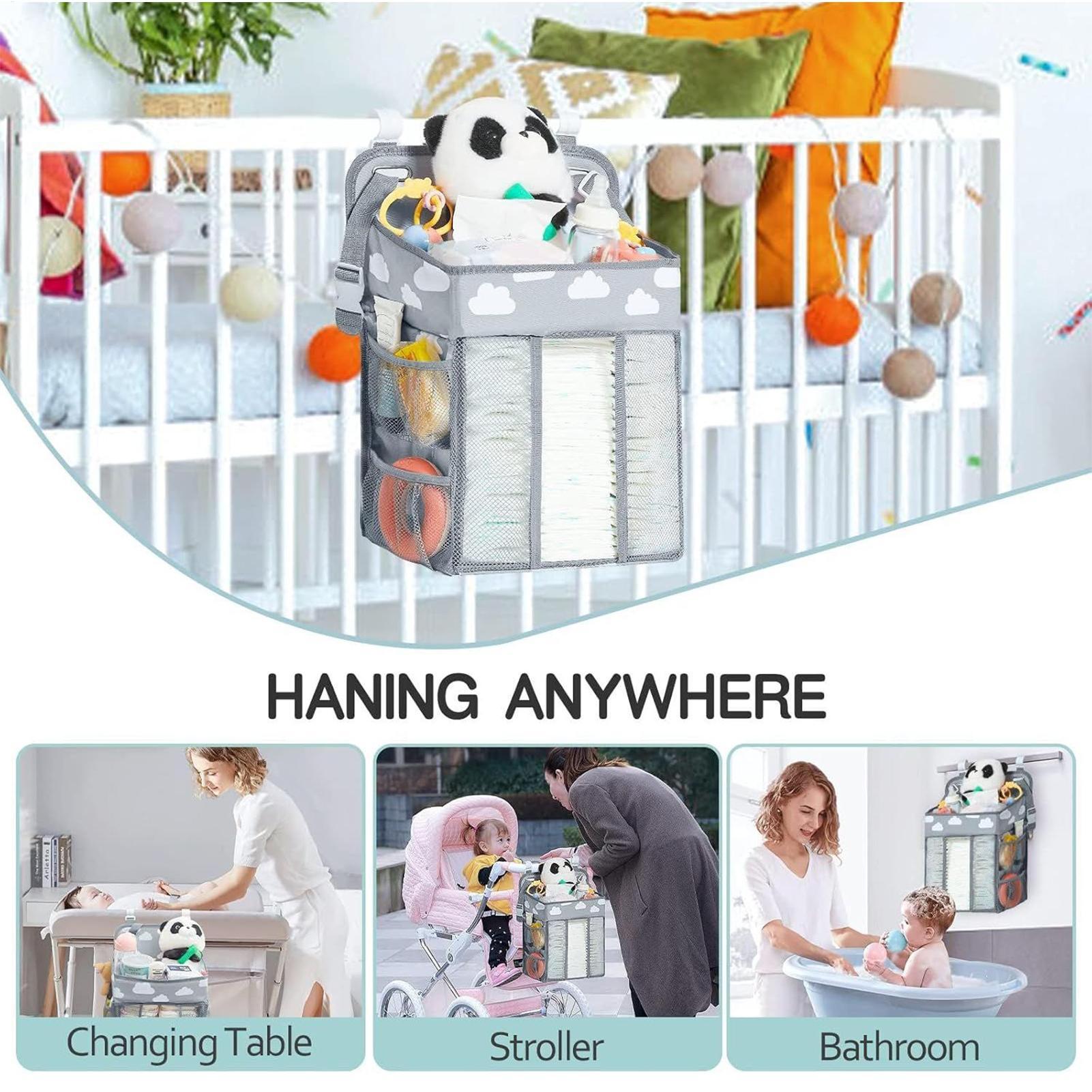 Crib Diaper Organizer Waterpro - Baby Nursery Storage recensione e prezzo