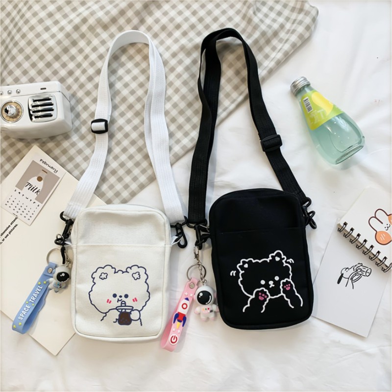 Cute Mini Canvas Handbags Wome - Storage Basket Fabric recensione e prezzo