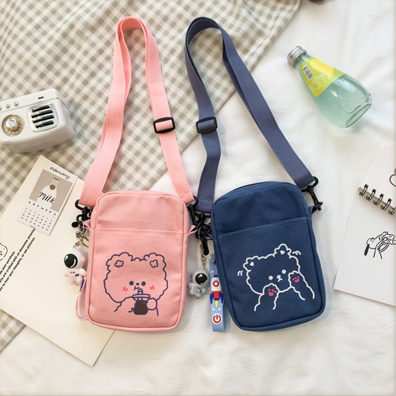 Cute Mini Canvas Handbags Wome - Storage Basket Fabric recensione e prezzo