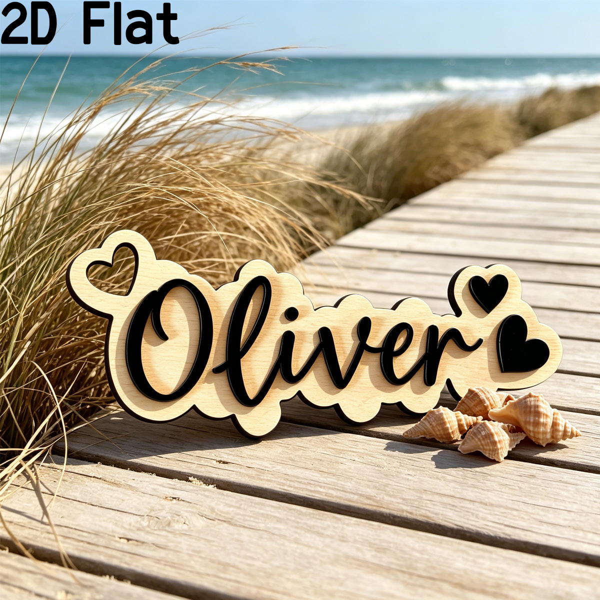 1Pc Custom Love Decor Wooden A - Baby Nursery Diy recensione e prezzo