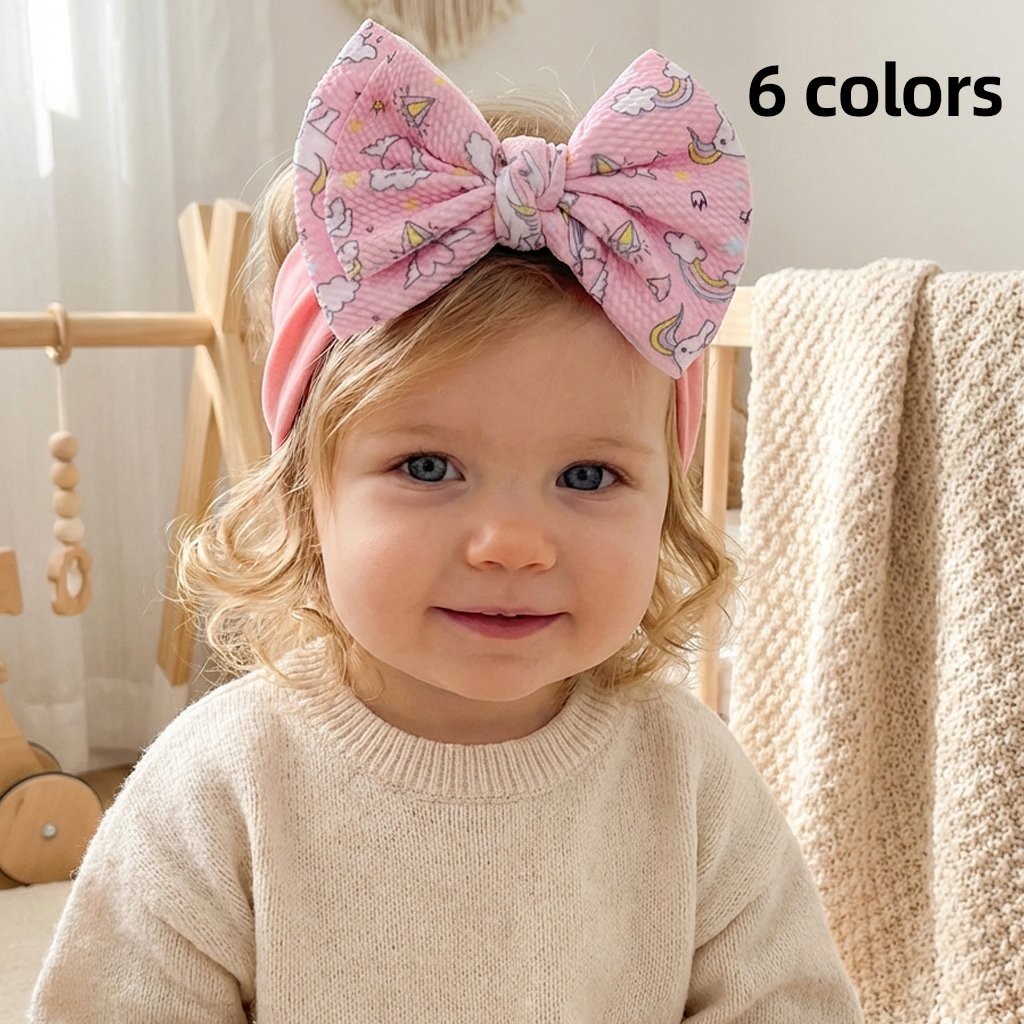 Children's Printed Large Bow N - Baby Wrap Stretchy recensione e prezzo