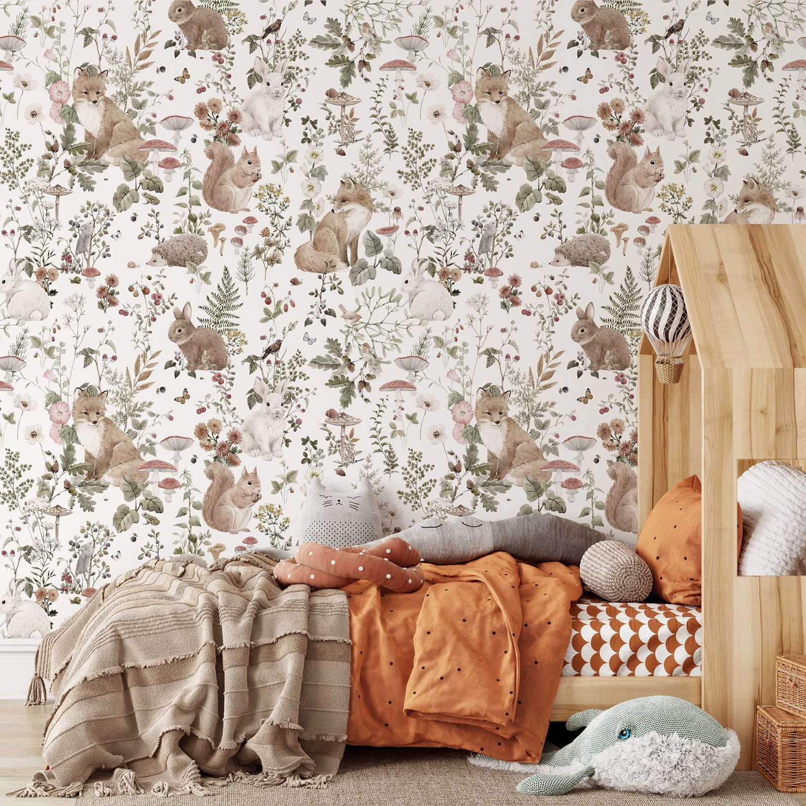 Forest Babies MuraL, Boys Nurs - Baby Nursery Wallpaper recensione e prezzo
