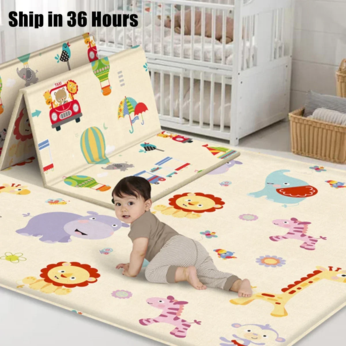 Educational Foldable Baby Play - Baby Nursery Carpet recensione e prezzo
