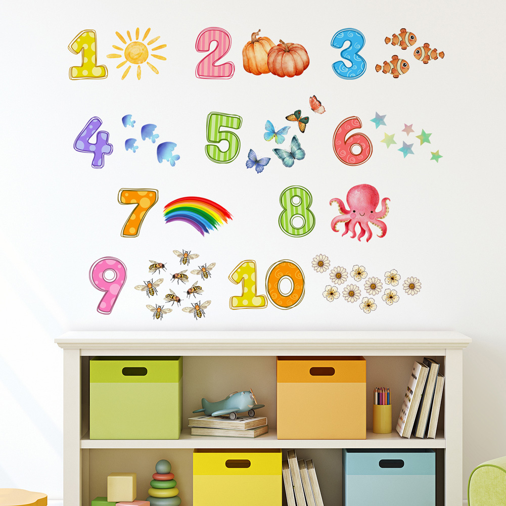 Cartoon Digital Animals Wall S - Baby Nursery Wallpaper recensione e prezzo