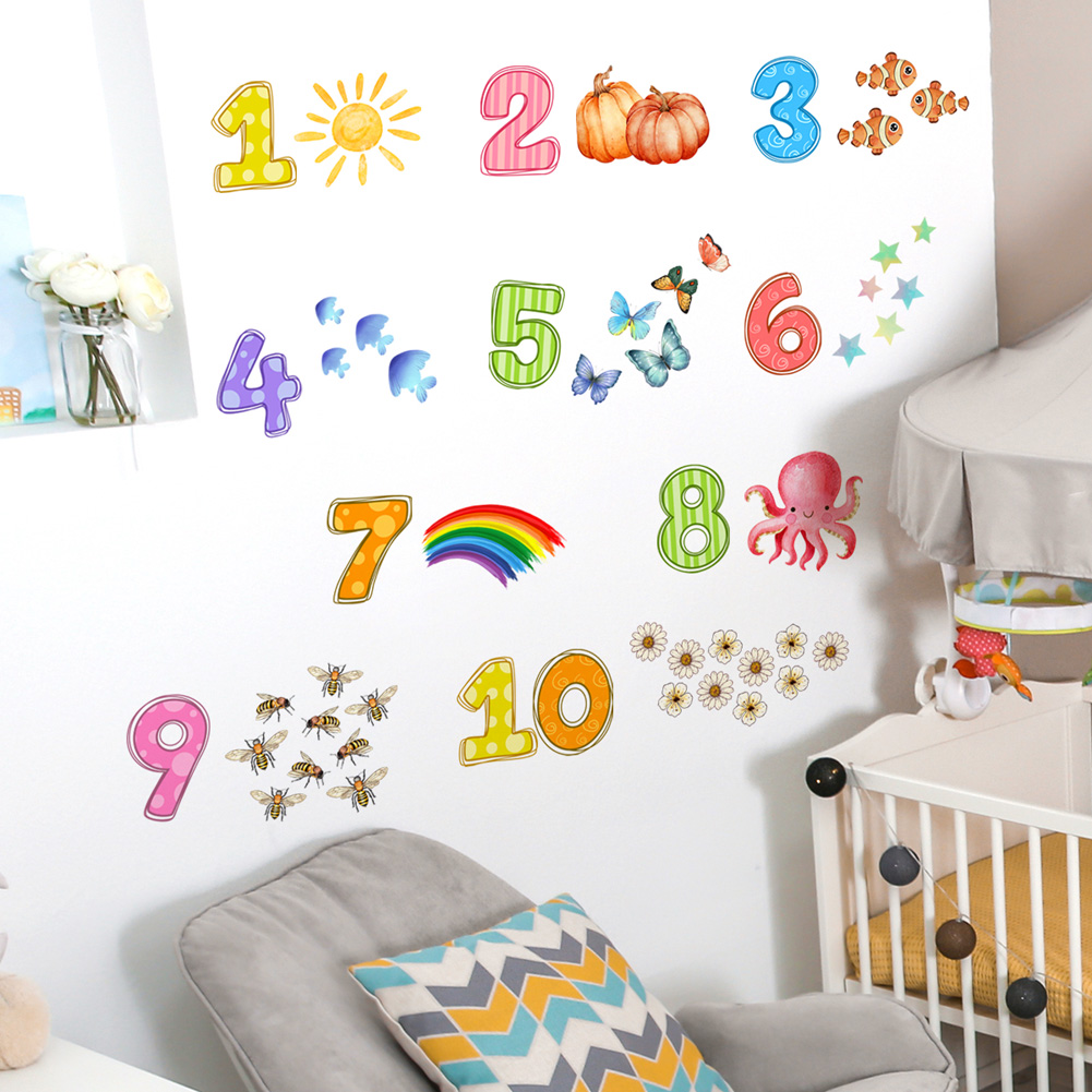 Cartoon Digital Animals Wall S - Baby Nursery Wallpaper recensione e prezzo