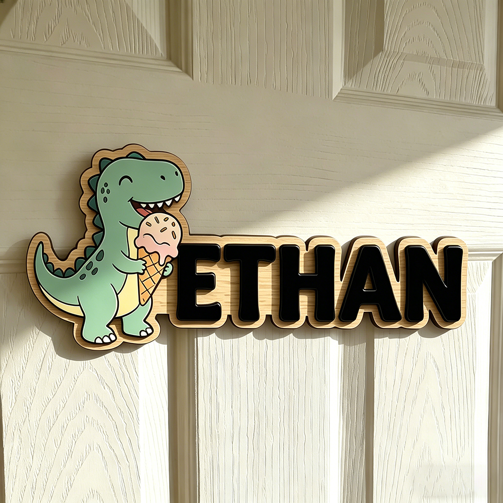 Whimsical Ice Cream Dinosaur C - Baby Nursery Usa recensione e prezzo