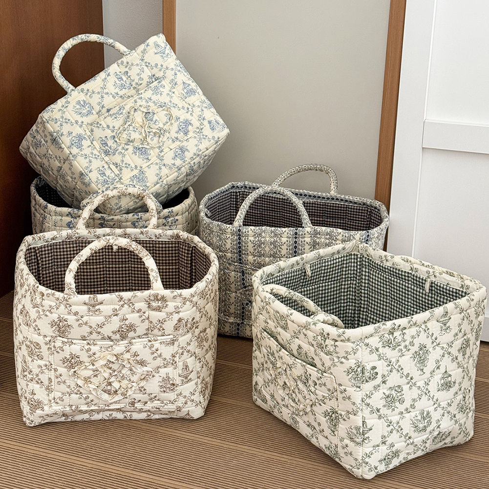 Fabric Cloth Storage Basket wi - Storage Basket Fabric recensione e prezzo