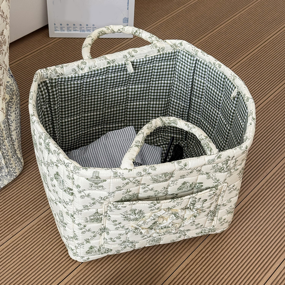 Fabric Cloth Storage Basket wi - Storage Basket Fabric recensione e prezzo
