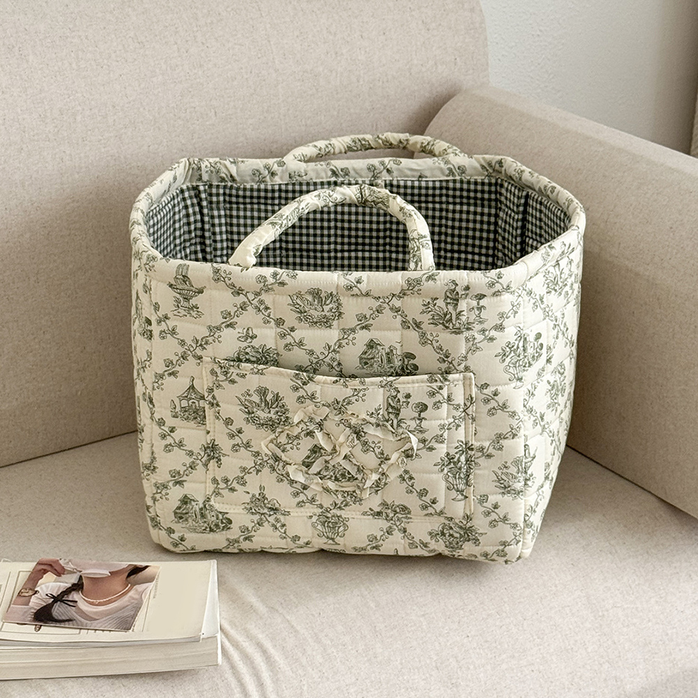 Fabric Cloth Storage Basket wi - Storage Basket Fabric recensione e prezzo