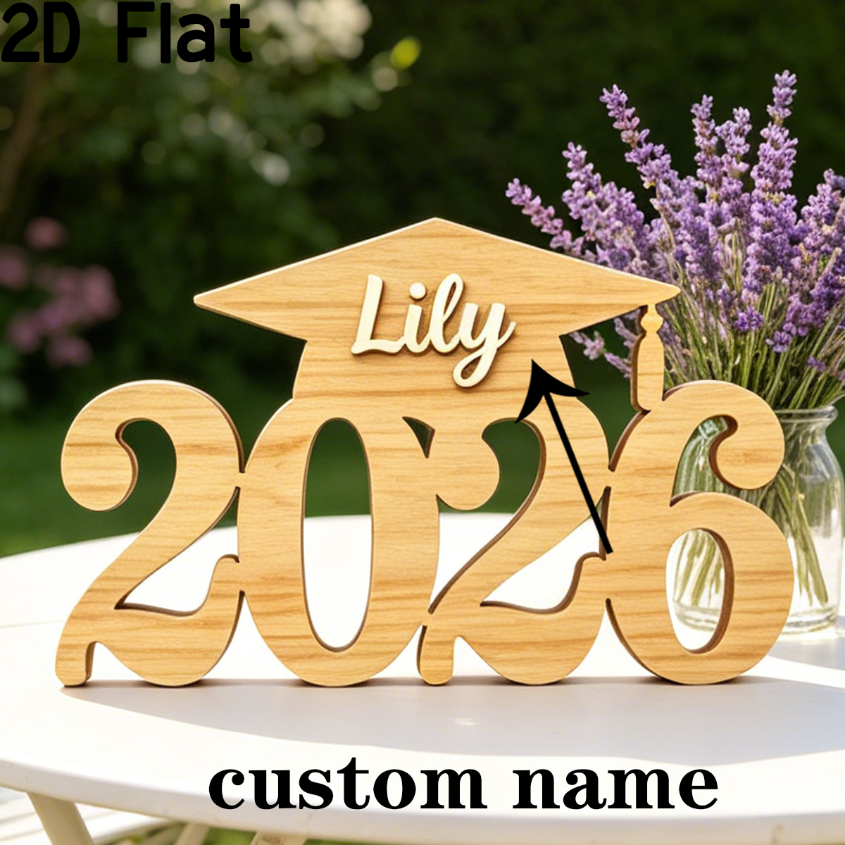 1Pc Custom Name Wooden Acrylic - Baby Nursery Diy recensione e prezzo