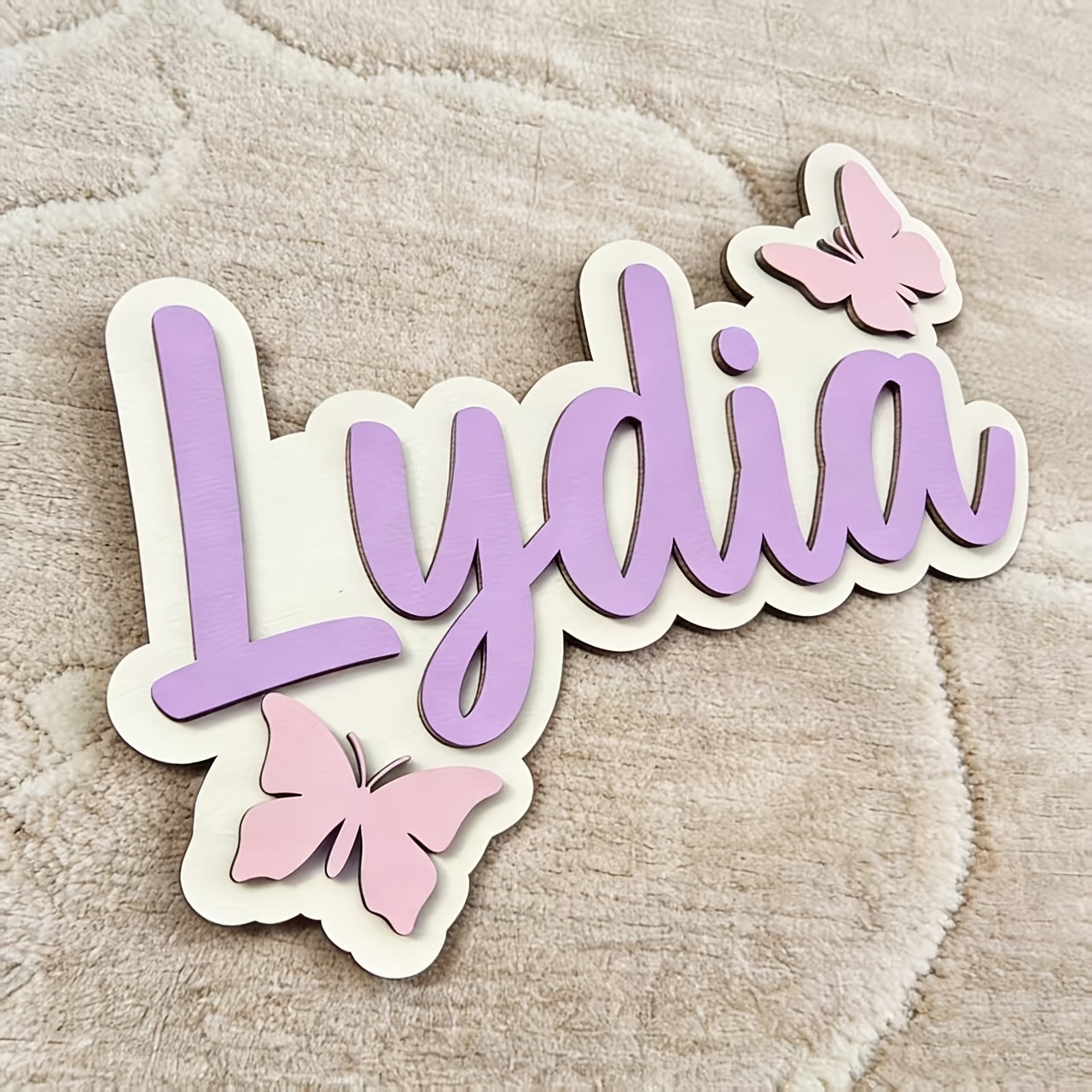 Personalized Blue & Pink Butte - Baby Nursery Usa recensione e prezzo