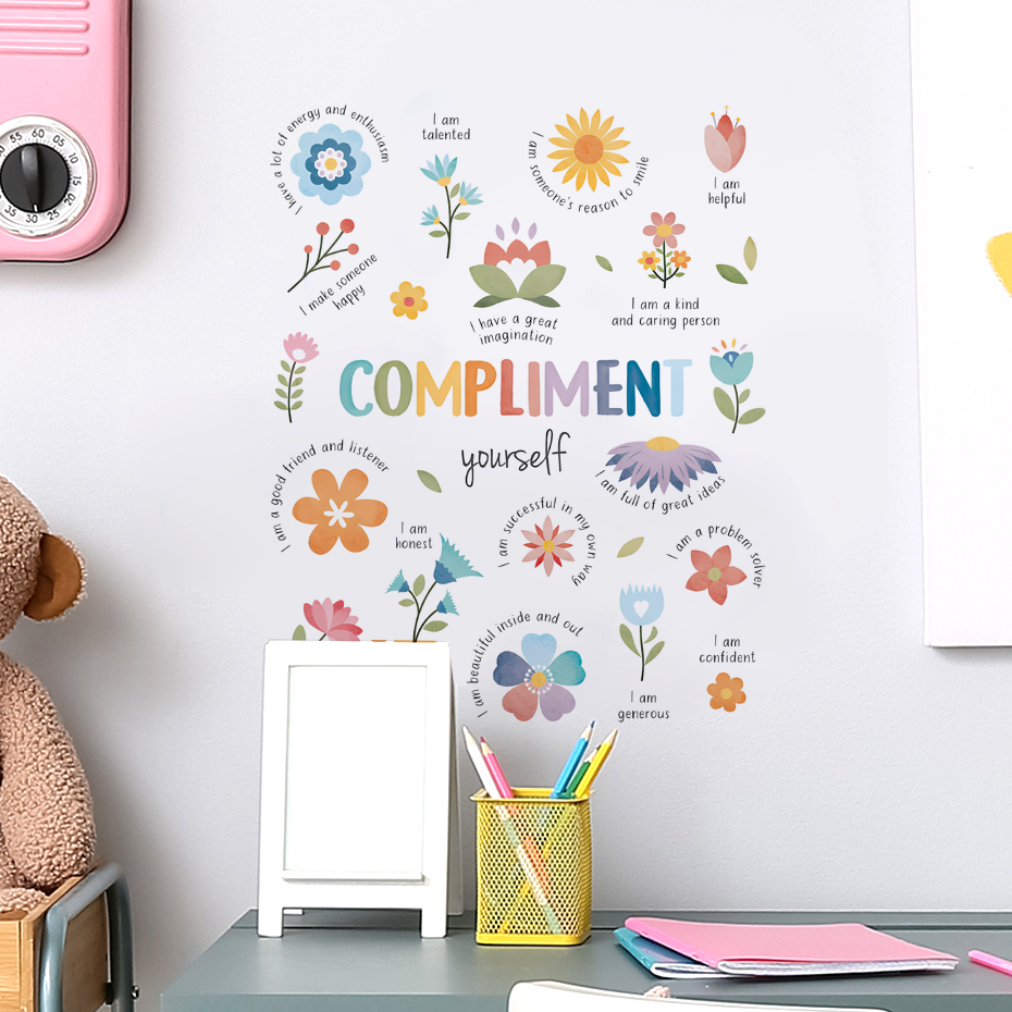 English colorful inspirational - Baby Nursery Quotes Wall Art recensione e prezzo