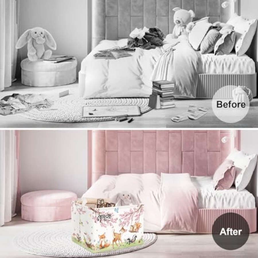 Forest Animal Baby Storage Bas - Baby Nursery Storage recensione e prezzo