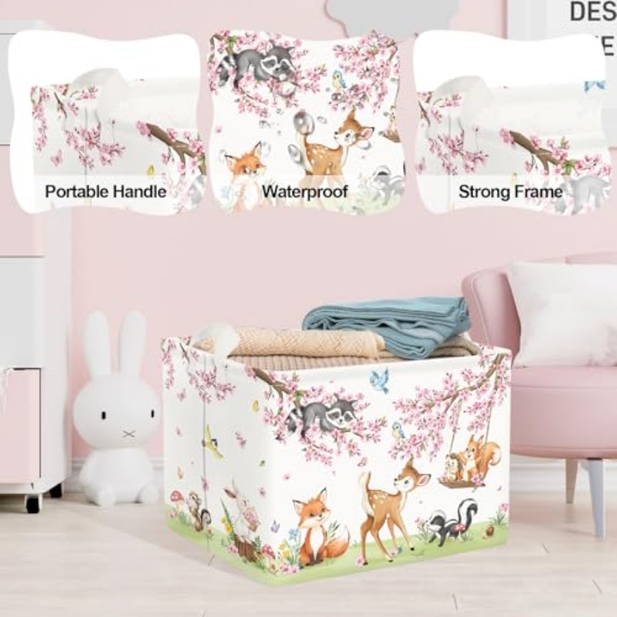 Forest Animal Baby Storage Bas - Baby Nursery Storage recensione e prezzo