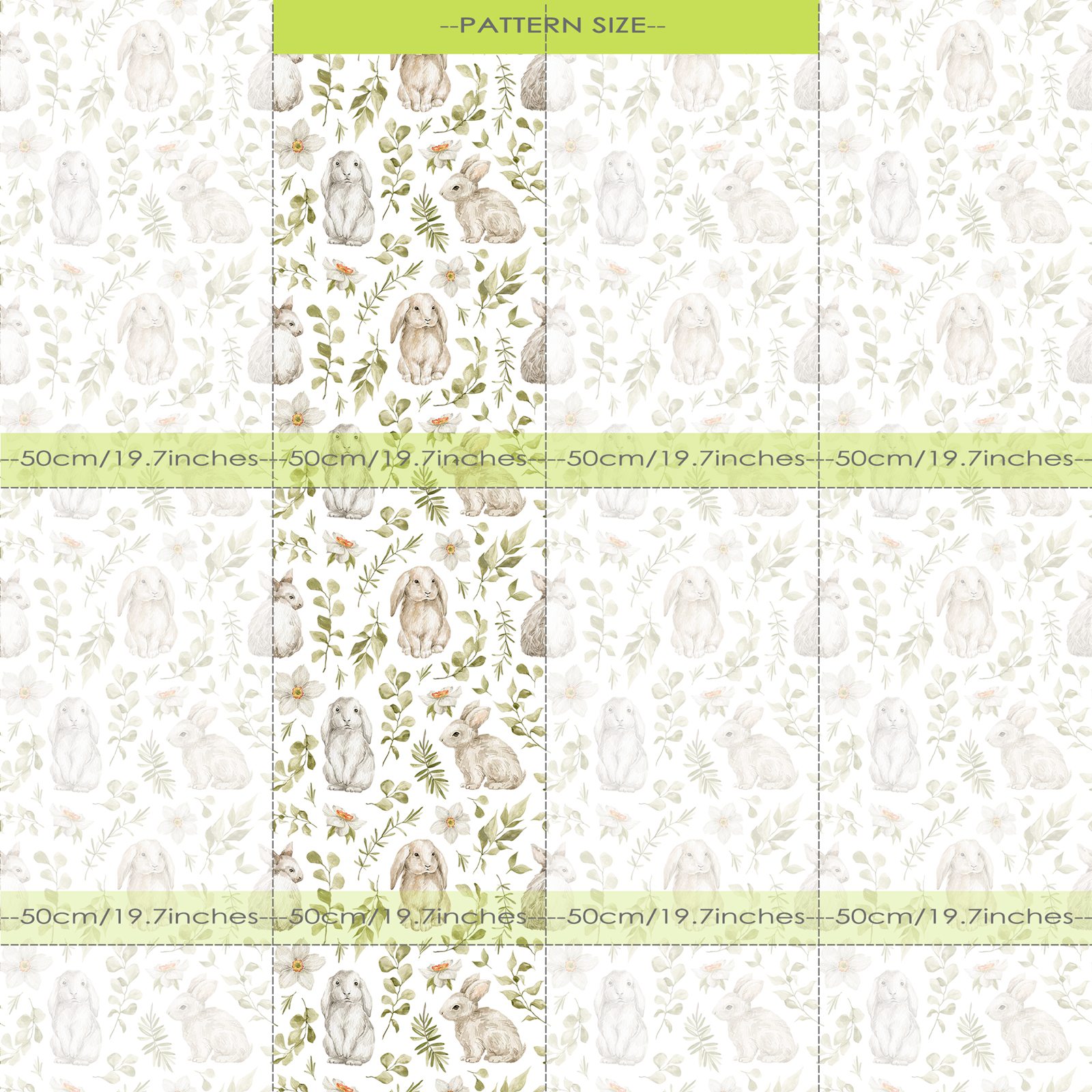 Bunny Wallpaper Kids Room Wall - Baby Nursery Wallpaper Girl recensione e prezzo