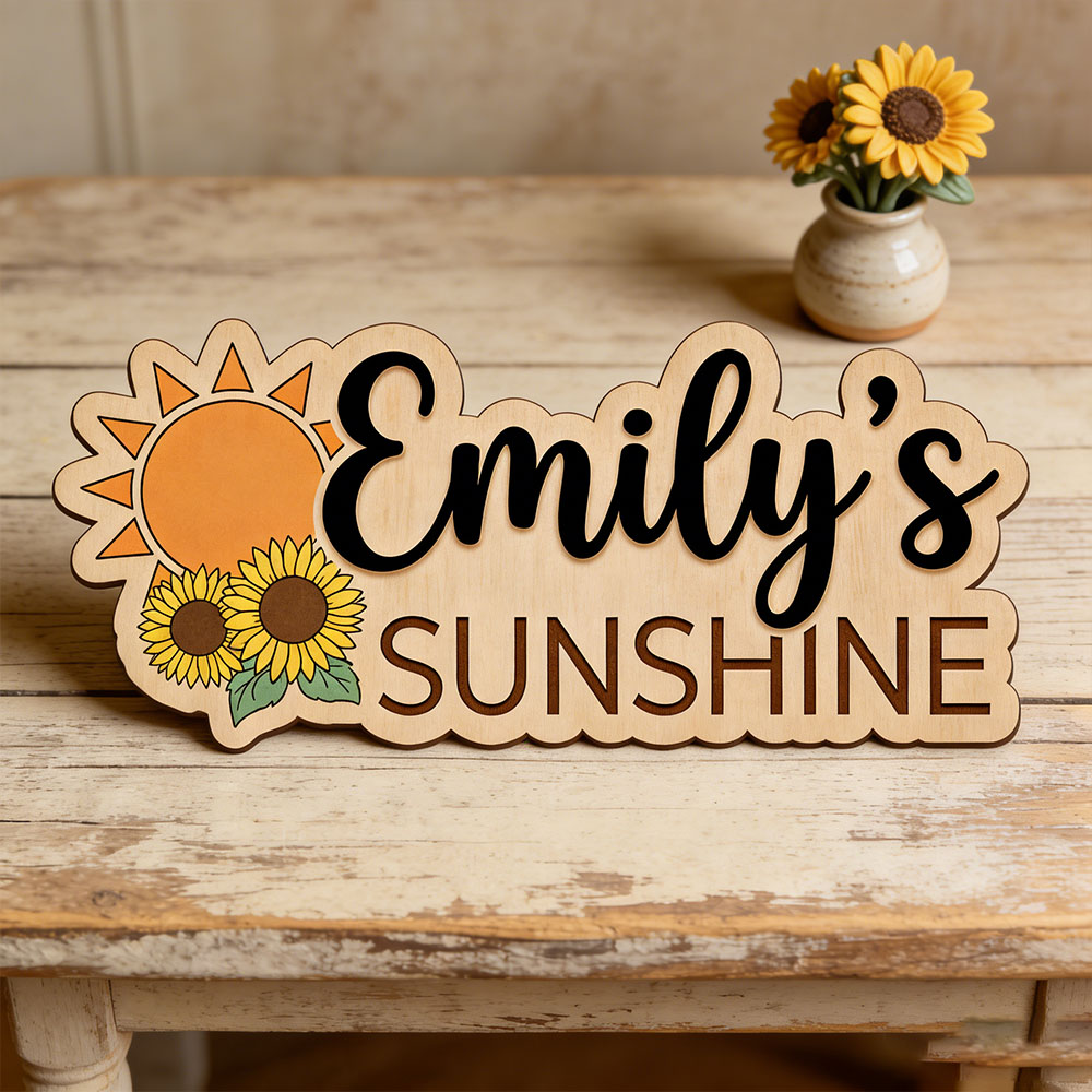 Sunflower Sunshine Themed Cust - Baby Nursery Usa recensione e prezzo