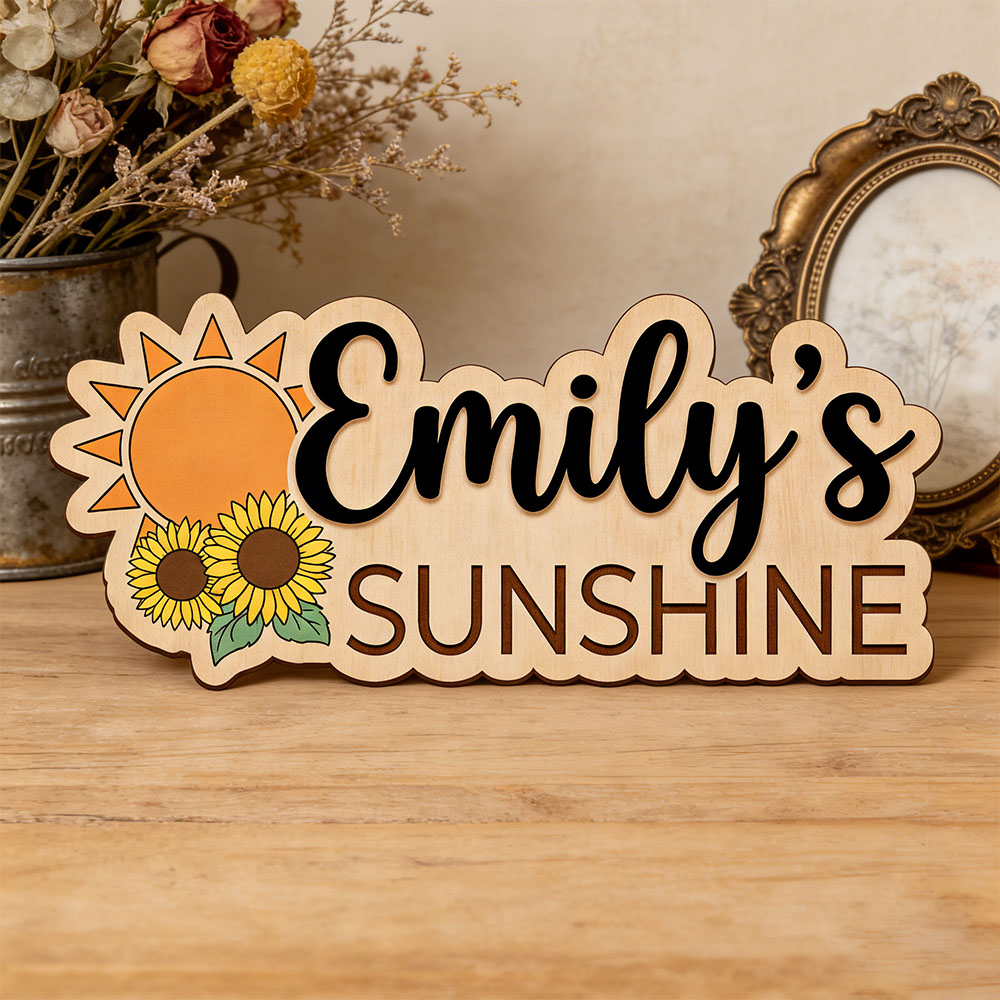 Sunflower Sunshine Themed Cust - Baby Nursery Usa recensione e prezzo