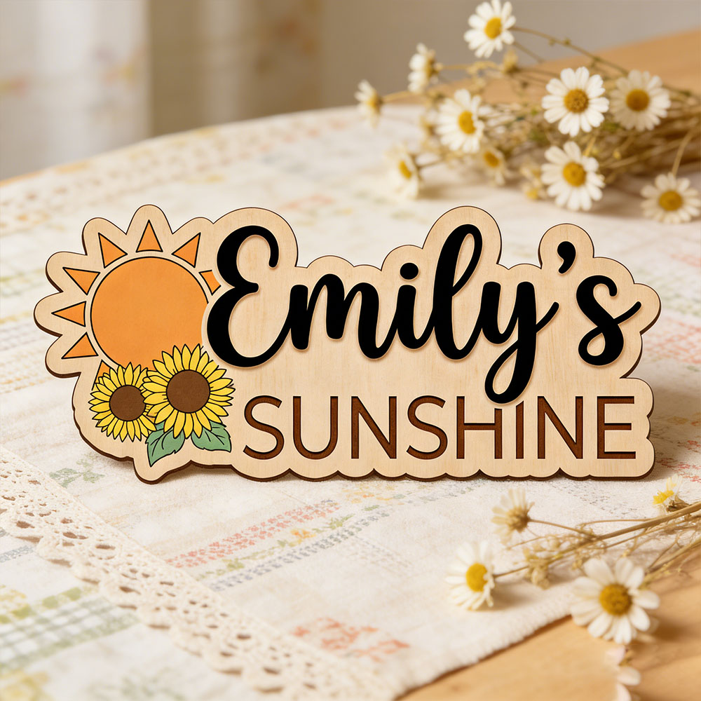 Sunflower Sunshine Themed Cust - Baby Nursery Usa recensione e prezzo