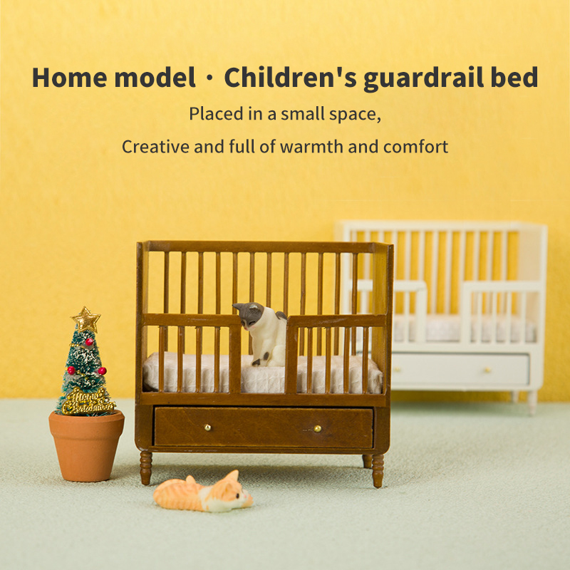 1:12 Miniature White Wood Baby - Baby Nursery Storage recensione e prezzo