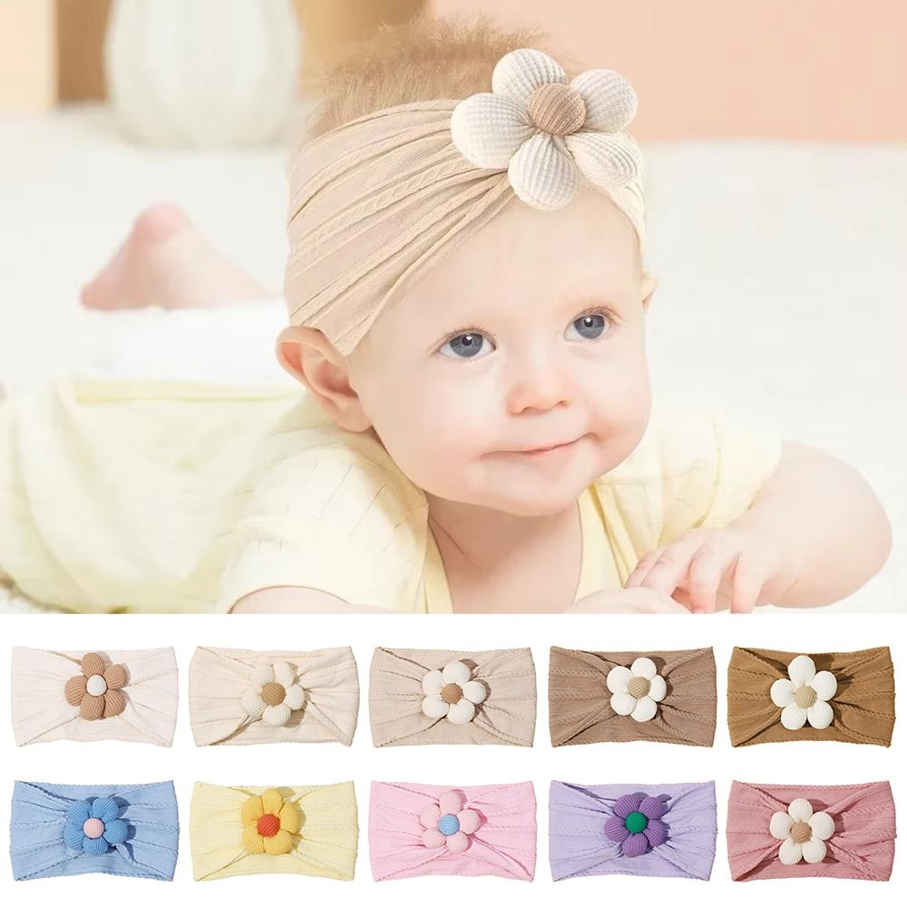 Cute Flower Infant Wide Headba - Baby Wrap Stretchy recensione e prezzo
