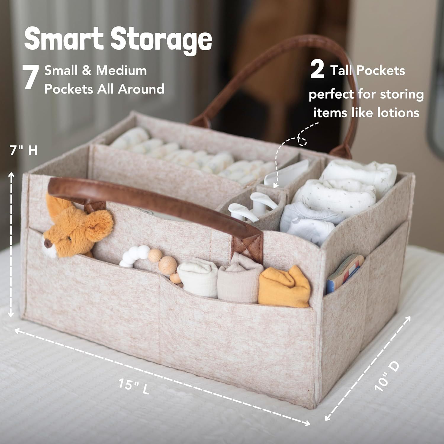 Baby Felt Storage Nursery Orga - Baby Nursery Storage recensione e prezzo