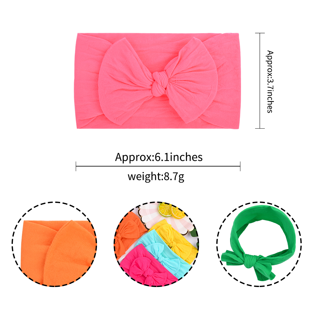 10/20pcs 6.1'' Nylon Soft Knit - Baby Wrap Stretchy recensione e prezzo