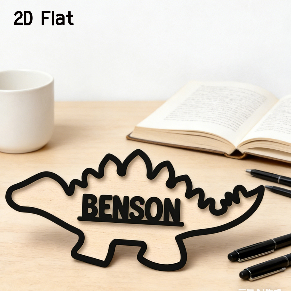1Pc Cutom Dinosaur Wooden Acry - Baby Nursery Diy recensione e prezzo