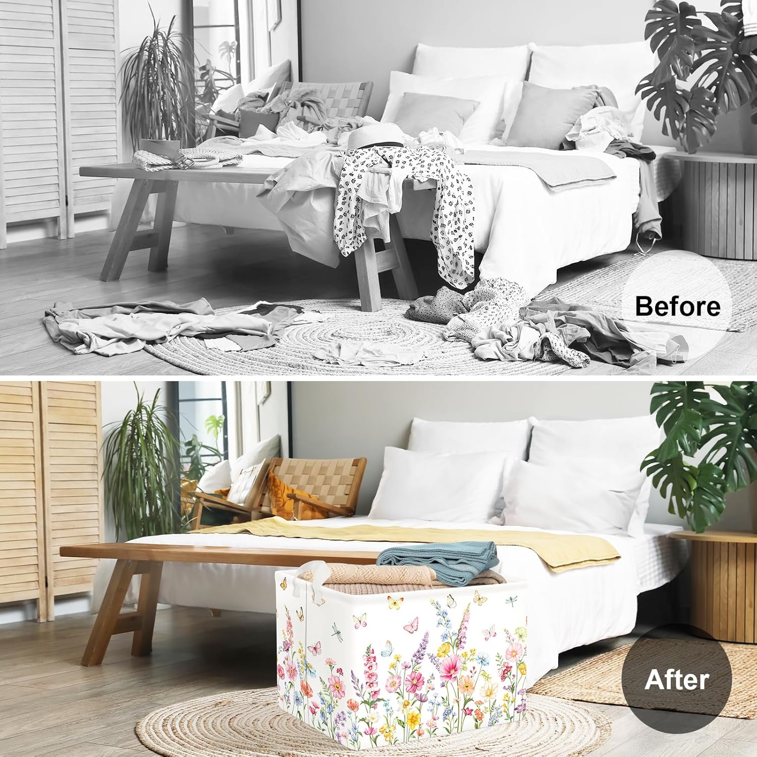 Clastyle Wildflower Baby Laund - Baby Nursery Storage recensione e prezzo