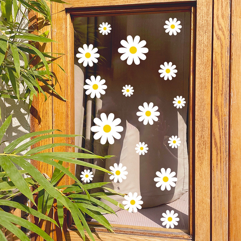 Boho Daisy Flowers Wall Sticke - Baby Nursery Diy recensione e prezzo