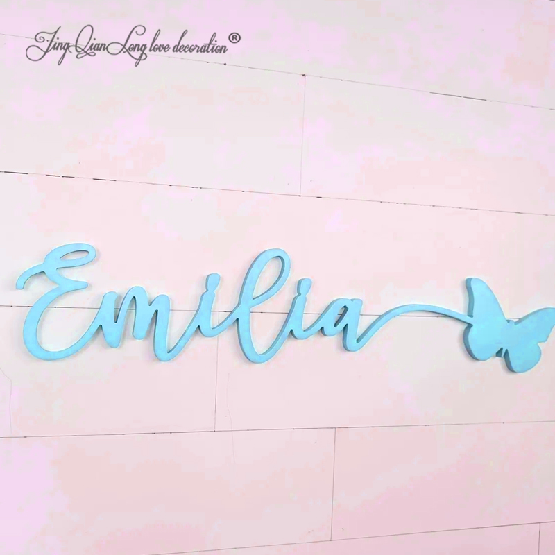 Custom Name Sign: Baby Girl Nu - Baby Nursery Name Sign recensione e prezzo