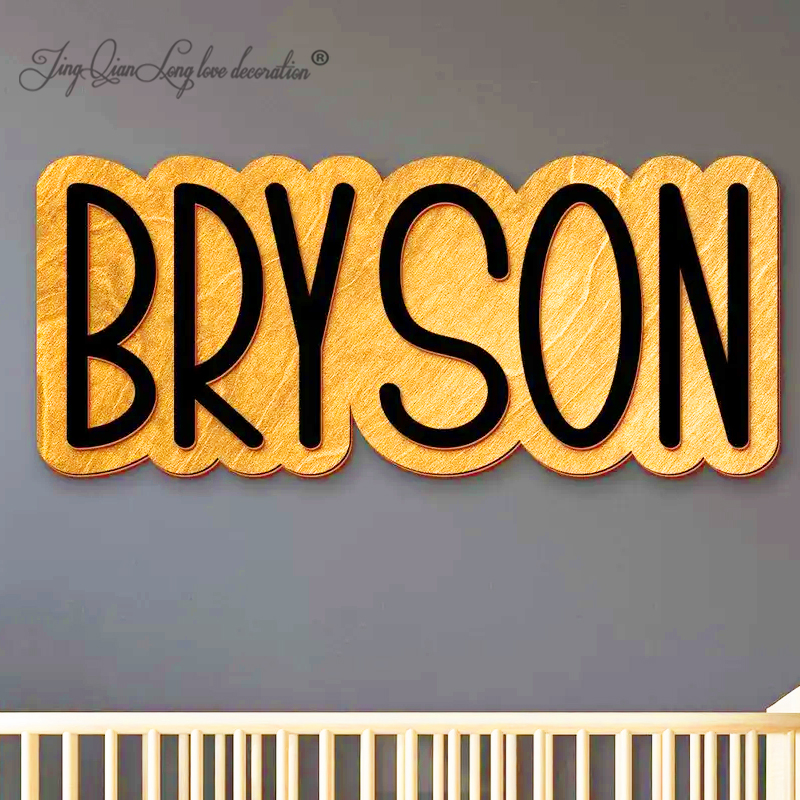 Custom Wood Name Sign Nursery  - Baby Nursery Name Sign recensione e prezzo