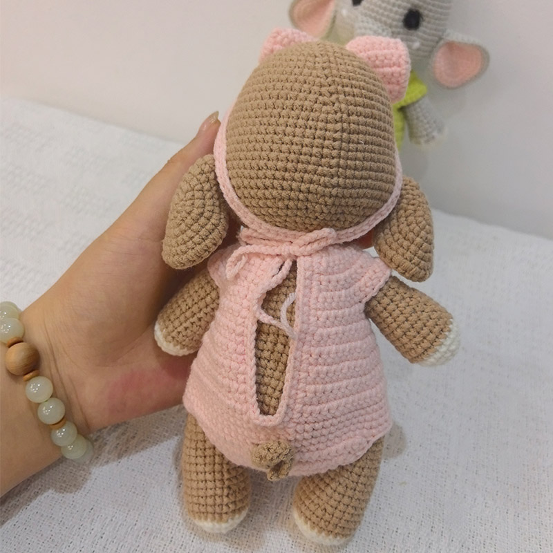 Handmade Crochet Elephant Coup - Baby Nursery Diy recensione e prezzo