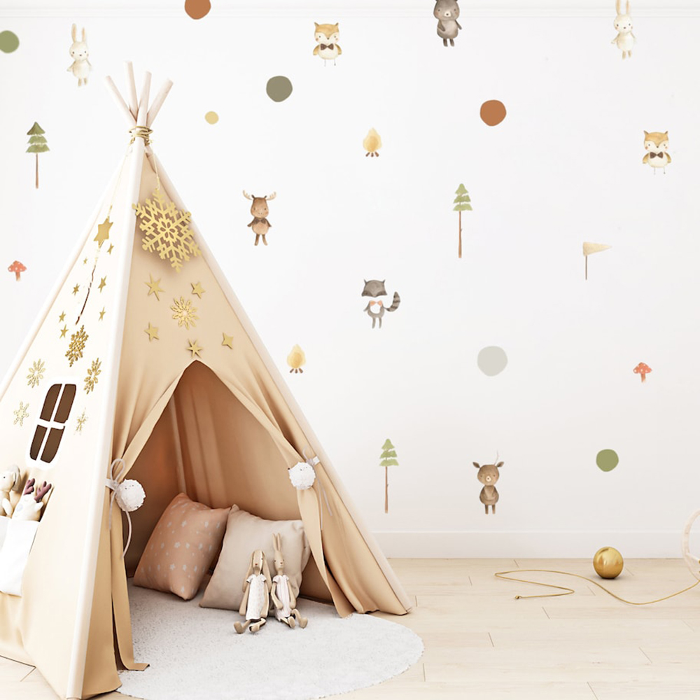 Cartoon Cute Fox Rabbit Animal - Baby Nursery Set Furniture recensione e prezzo