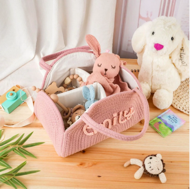New Line Name Baby Cotton Rope - Storage Basket Fabric recensione e prezzo