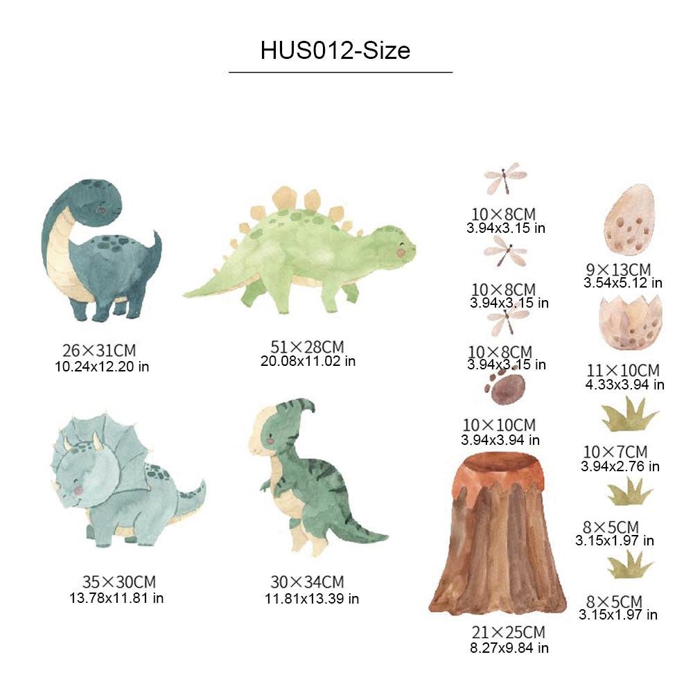 Dinosaur Wall Decals, Dino Alp - Baby Nursery Set Furniture recensione e prezzo