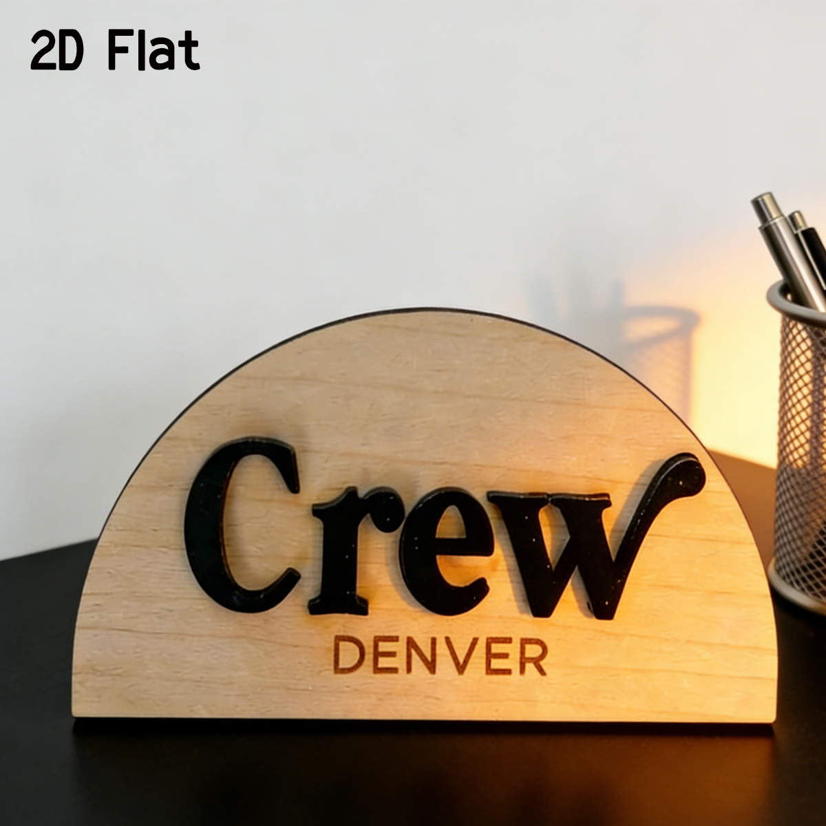 1Pc Cutom Crescent Wooden Acry - Baby Nursery Diy recensione e prezzo