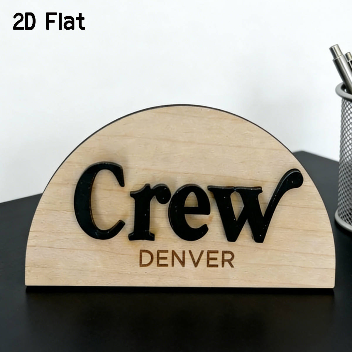 1Pc Cutom Crescent Wooden Acry - Baby Nursery Diy recensione e prezzo